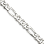 Sterling Silver 8mm Figaro Chain - Product Photo
