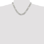 Sterling Silver 9mm Figaro Chain - Product Photo