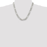 Sterling Silver 9mm Figaro Chain - Product Photo