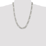 Sterling Silver 9mm Figaro Chain - Product Photo
