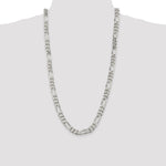 Sterling Silver 9mm Figaro Chain - Product Photo