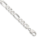 Sterling Silver 9mm Figaro Chain - Product Photo