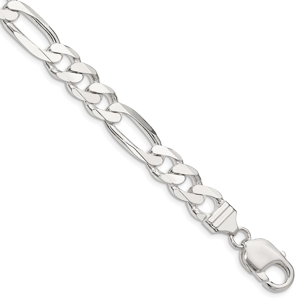 Sterling Silver 9mm Figaro Chain - Product Photo