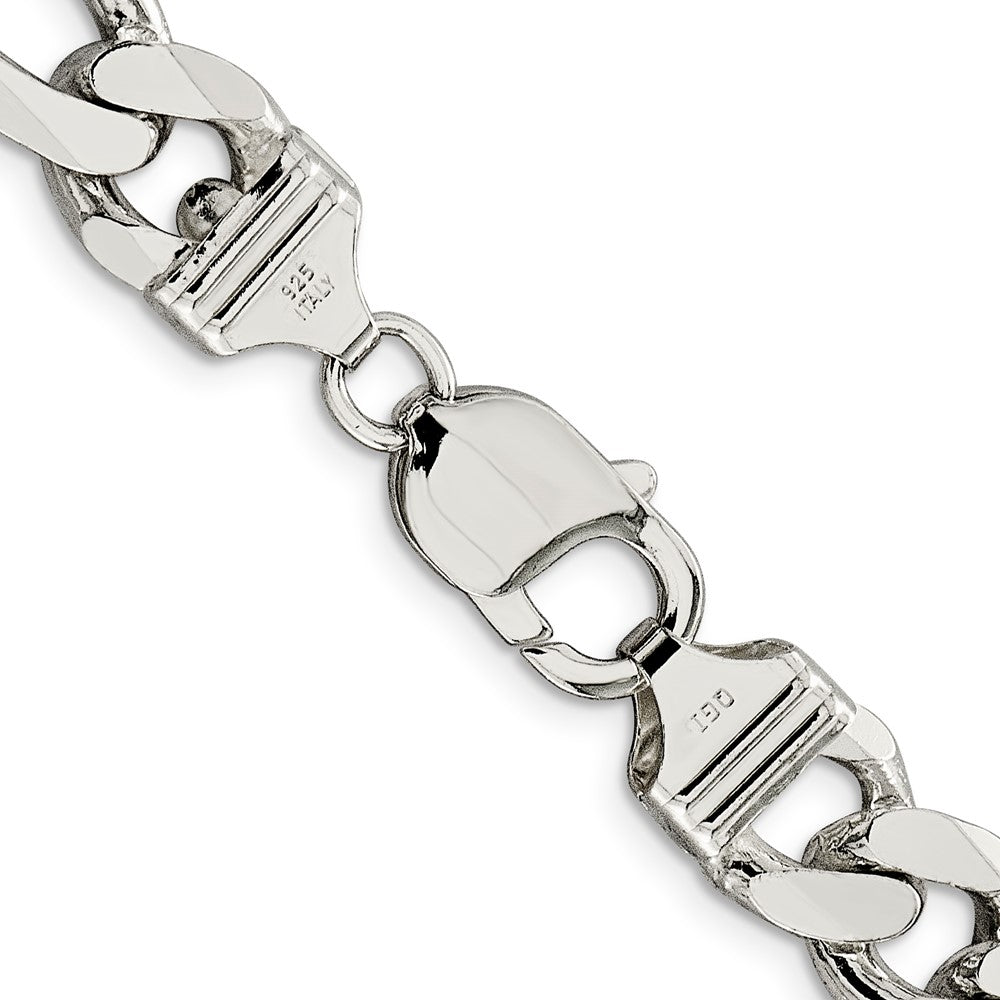 Sterling Silver 10.75mm Figaro Chain - Product Photo