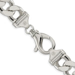 Sterling Silver 15mm Figaro Chain - Product Photo