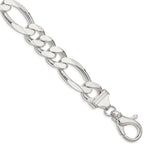 Sterling Silver 15mm Figaro Chain - Product Photo