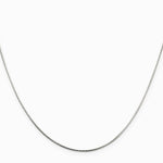 Sterling Silver .85mm Diamond-cut Snake Chain Necklace 16"-30" - Product Photo