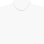 Sterling Silver .85mm Diamond-cut Snake Chain Necklace 16"-30" - Product Photo