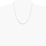Sterling Silver .85mm Diamond-cut Snake Chain Necklace 16"-30" - Product Photo