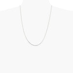 Sterling Silver .85mm Diamond-cut Snake Chain Necklace 16"-30" - Product Photo