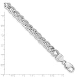 Sterling Silver Polished Link Bracelet - Product Photo