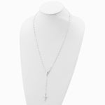 Sterling Silver Crucifix Necklace - Product Photo