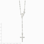 Sterling Silver Crucifix Necklace - Product Photo