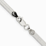 Sterling Silver 3.5mm Magic Herringbone Chain Necklace 16"-24" - Product Photo