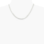 Sterling Silver 3.5mm Magic Herringbone Chain Necklace 16"-24" - Product Photo