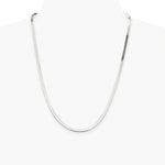 Sterling Silver Rhodium-plated 3.5mm Magic Herringbone Chain Necklace 16"-24" - Product Photo