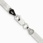 Sterling Silver 4.5mm Magic Herringbone Chain Necklace 16"-24" - Product Photo