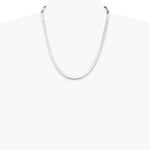 Sterling Silver 5.25mm Magic Herringbone Chain Necklace 16"-24" - Product Photo