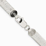 Sterling Silver 8mm Magic Herringbone Chain Necklace 18"-24" - Product Photo