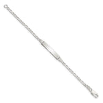 Sterling Silver Children's ID Bracelet - Product Photo