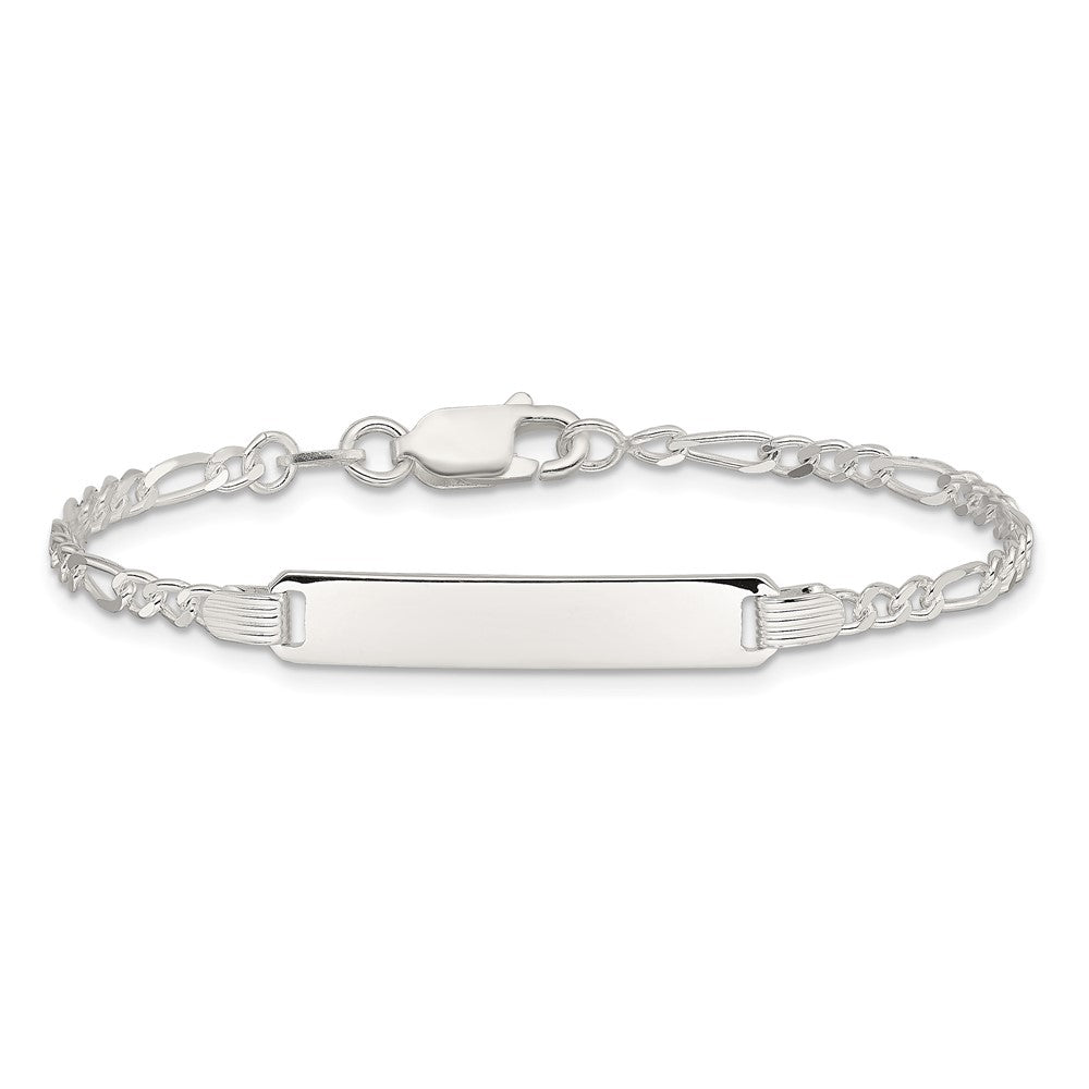 Sterling Silver Children's ID Bracelet - Product Photo
