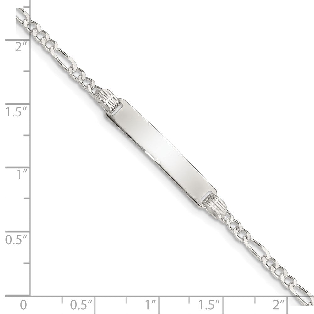 Sterling Silver Children's ID Bracelet - Product Photo