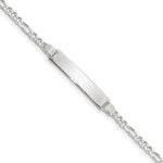Sterling Silver Children's ID Bracelet - Product Photo
