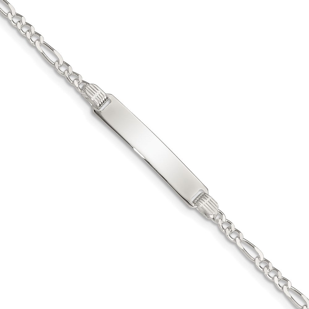 Sterling Silver Children's ID Bracelet - Product Photo