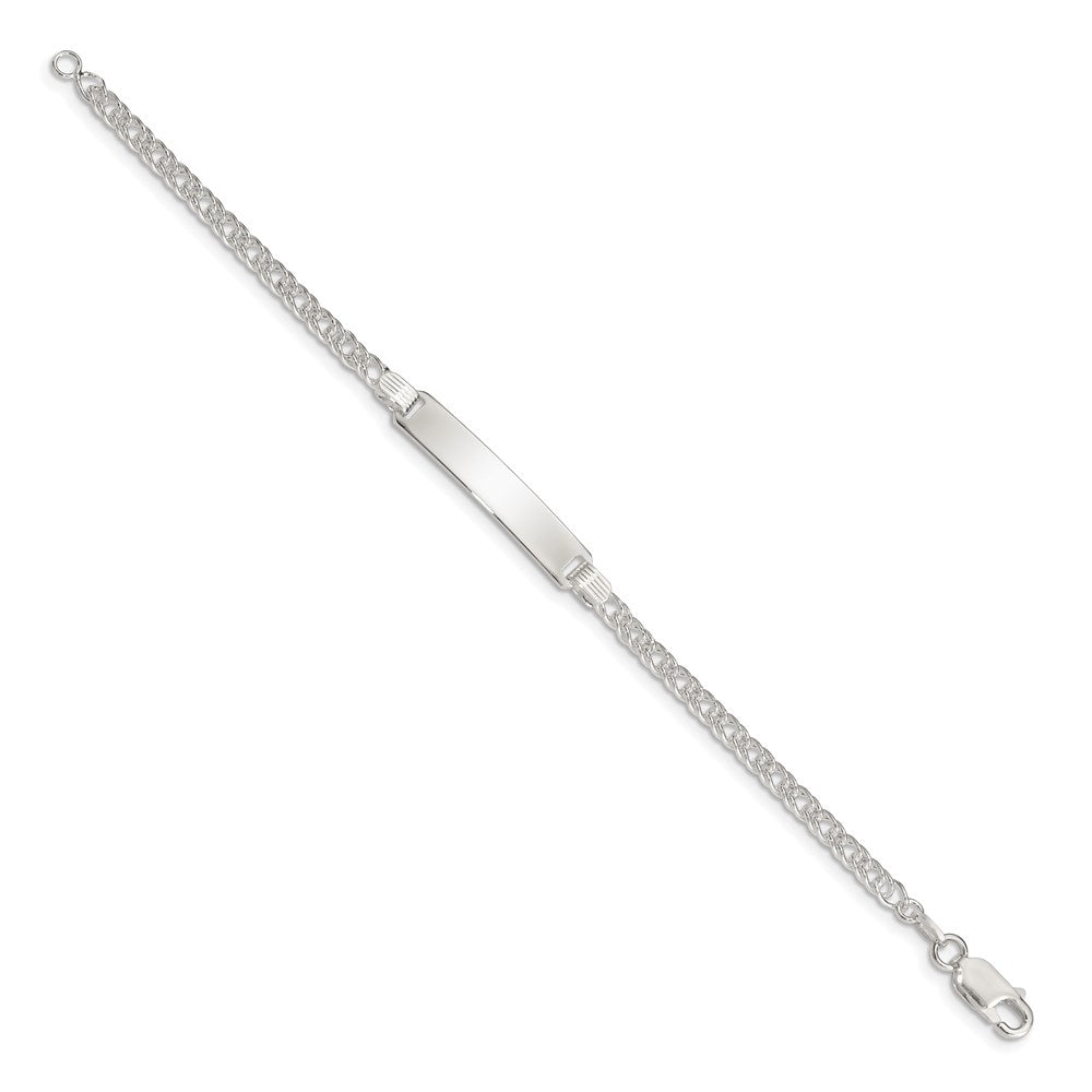 Sterling Silver Children's ID Bracelet - Product Photo