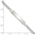 Sterling Silver Children's ID Bracelet - Product Photo