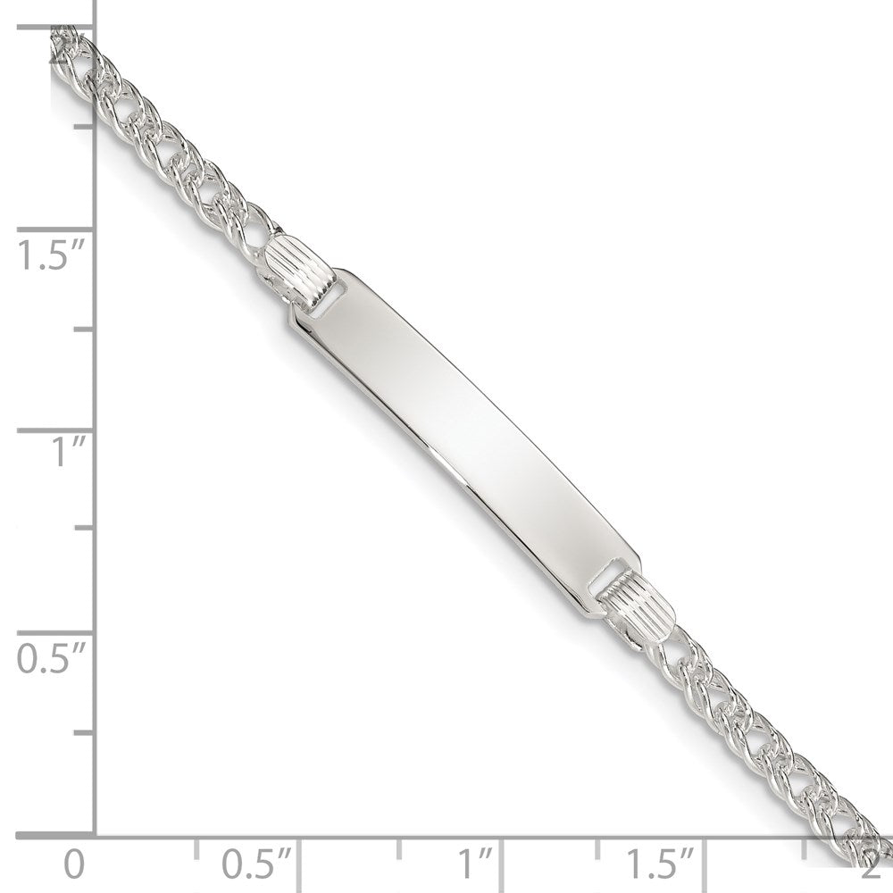 Sterling Silver Children's ID Bracelet - Product Photo
