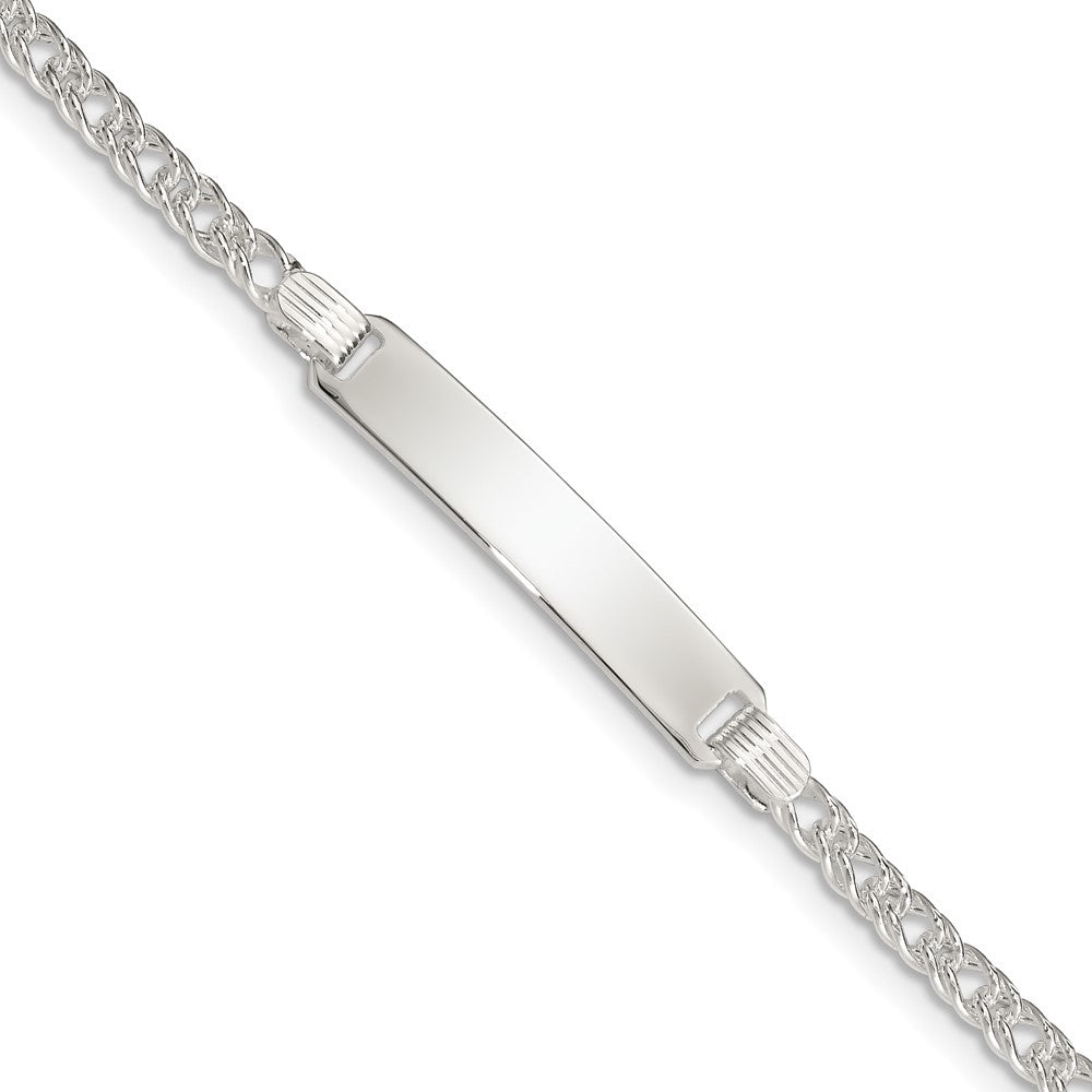 Sterling Silver Children's ID Bracelet - Product Photo
