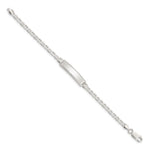 Sterling Silver Children's ID Bracelet - Product Photo