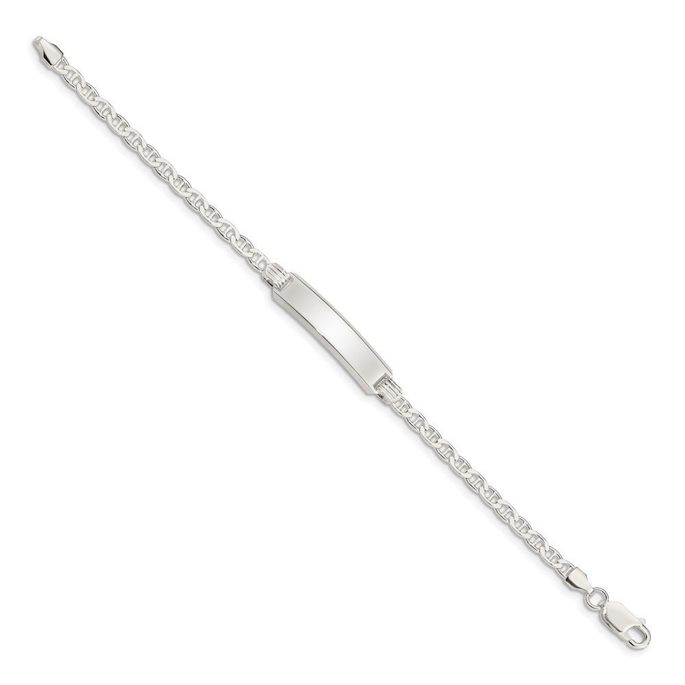 Sterling Silver Children's ID Bracelet - Product Photo