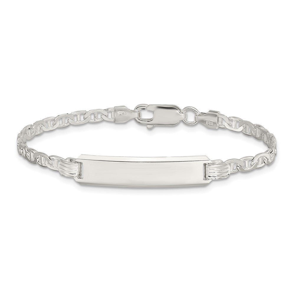 Sterling Silver Children's ID Bracelet - Product Photo