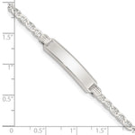 Sterling Silver Children's ID Bracelet - Product Photo