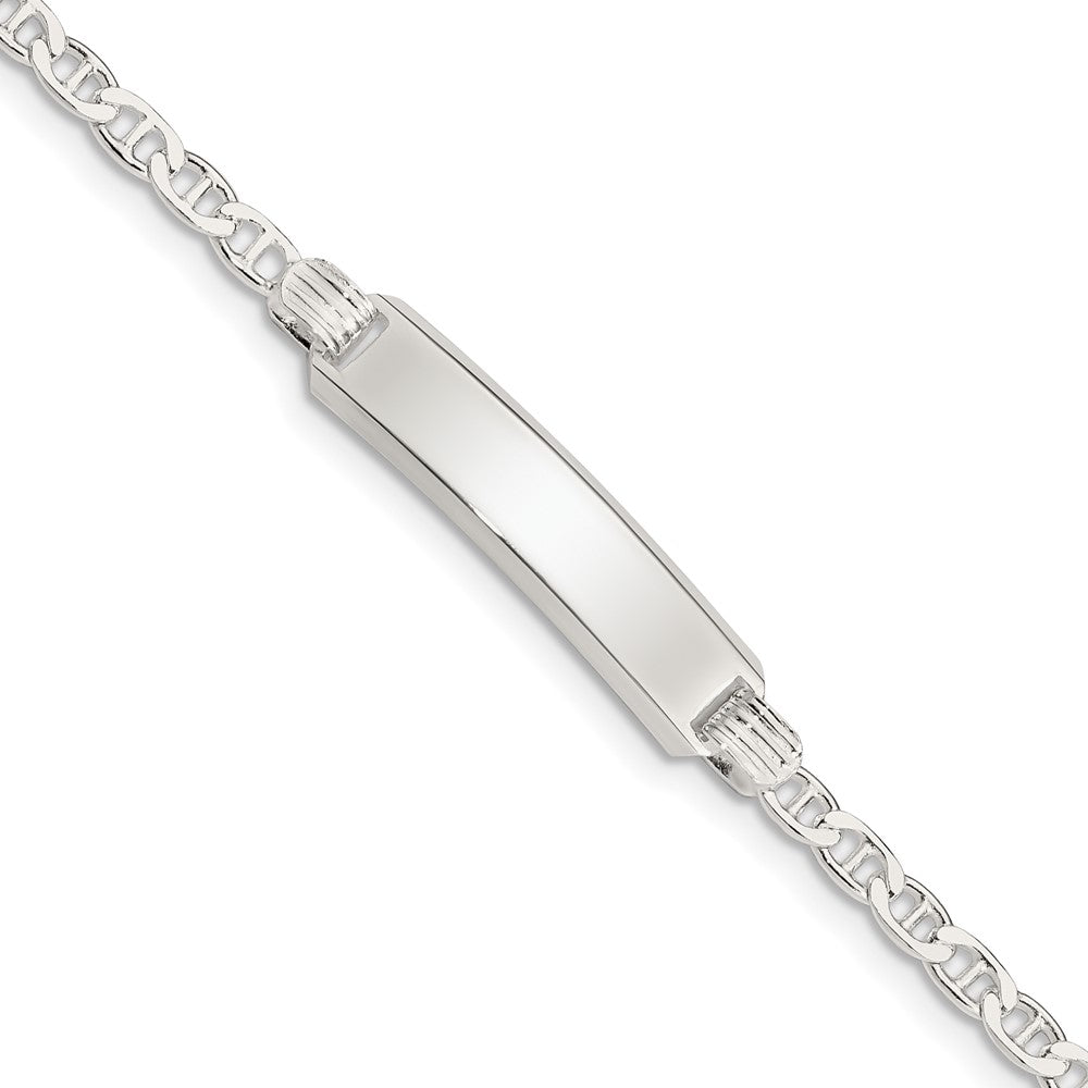 Sterling Silver Children's ID Bracelet - Product Photo