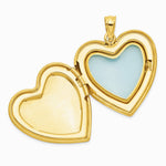 Sterling Silver Gold-tone Forever In My Heart Ash Holder Heart Locket - Product Photo
