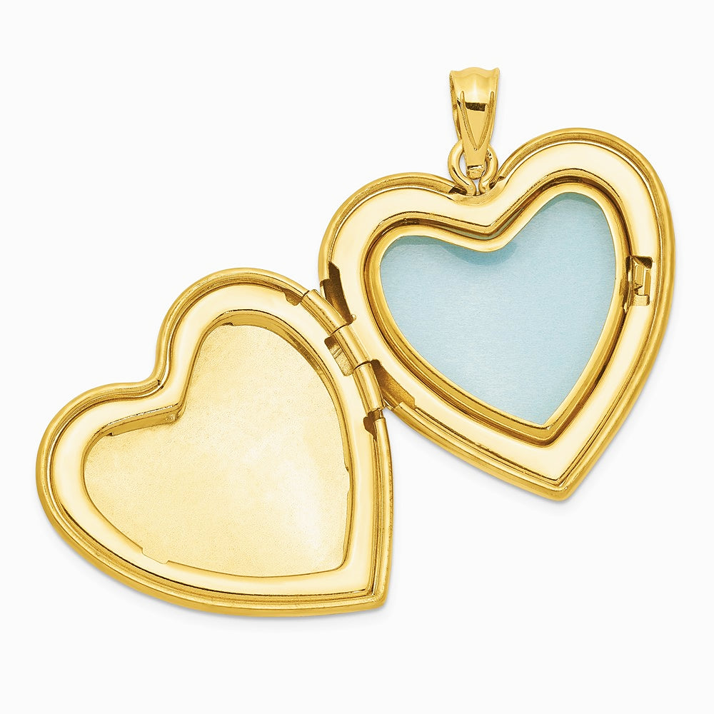 Sterling Silver Gold-tone Forever In My Heart Ash Holder Heart Locket - Product Photo