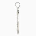 Sterling Silver Polished Peace Pendant - Product Photo