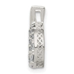 Sterling Silver Vibrant CZ Pendant - Product Photo