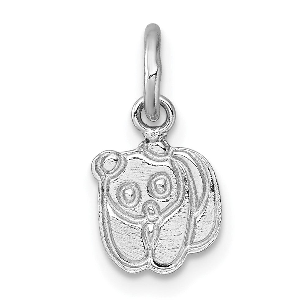 SS Madi K RH-plated Enamel Black And White Panda Children's Pendant - Product Photo