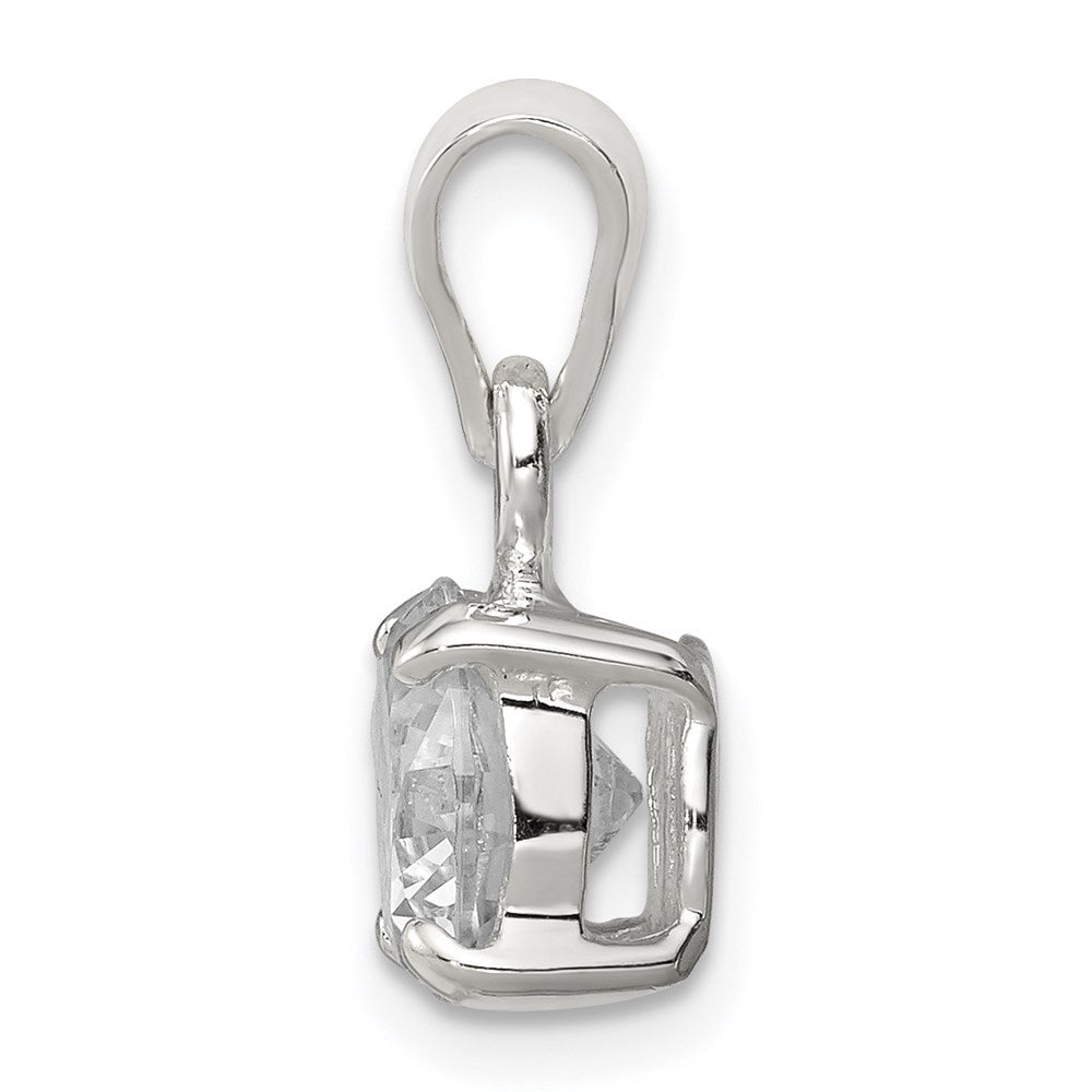 Sterling Silver CZ Pendant - Product Photo
