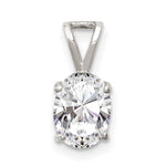 Sterling Silver CZ Pendant - Product Photo