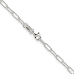 Sterling Silver Polished 2.9mm Paperclip Chain - Product Photo