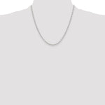 Sterling Silver Polished 2.9mm Paperclip Chain - Product Photo