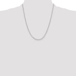 Sterling Silver Polished 2.9mm Paperclip Chain - Product Photo