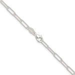 Sterling Silver Polished 3.15mm Paperclip Chain - Product Photo