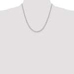 Sterling Silver Polished 3.15mm Paperclip Chain - Product Photo