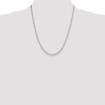 Sterling Silver Polished 3.15mm Paperclip Chain - Product Photo